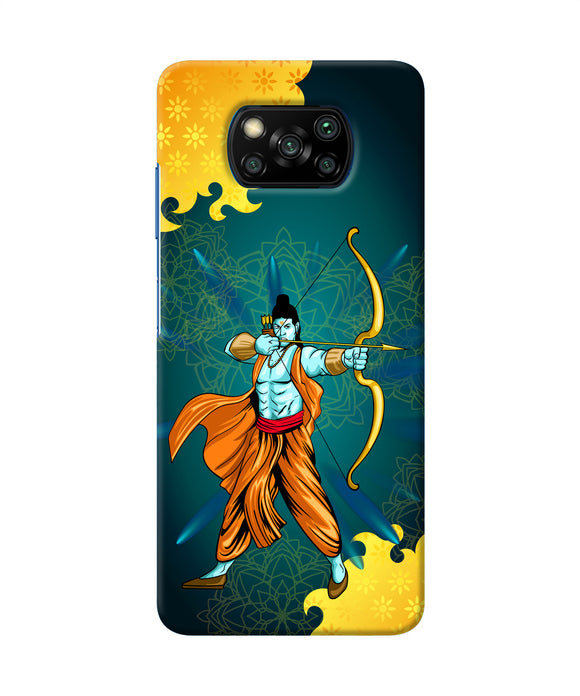 Lord Ram - 6 Poco X3/X3 Pro Back Cover