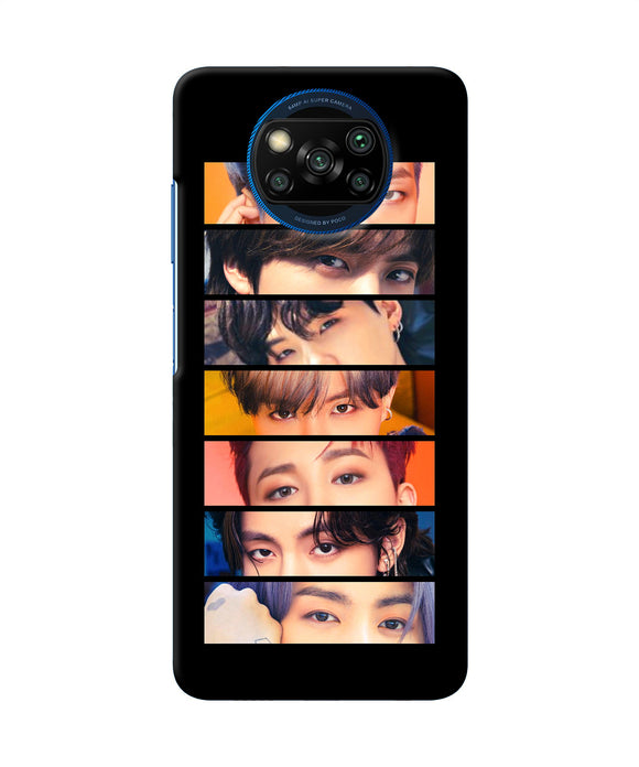 BTS Eyes Poco X3/X3 Pro Back Cover