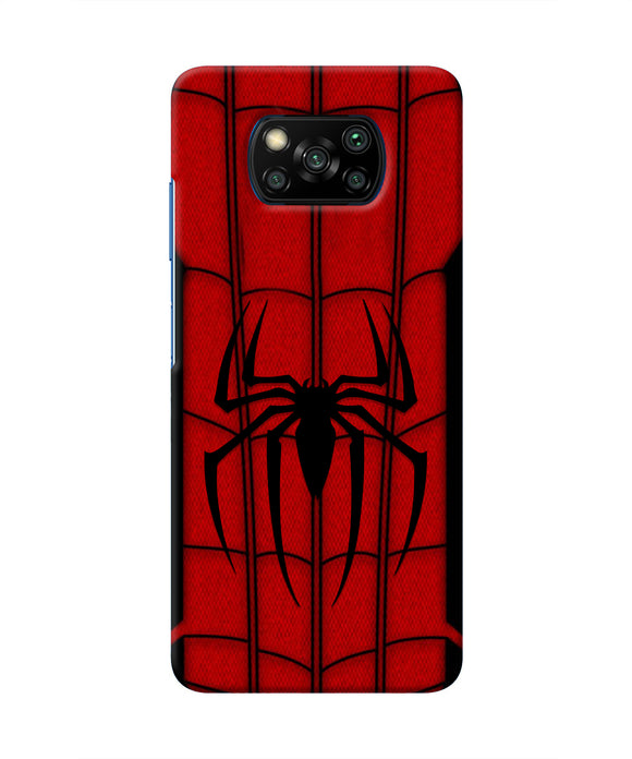 Spiderman Costume Poco X3/X3 Pro Real 4D Back Cover