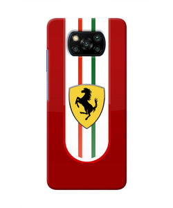 Ferrari Art Poco X3/X3 Pro Real 4D Back Cover