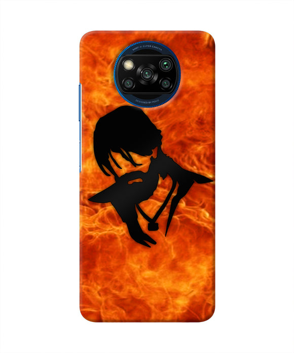 Rocky Bhai Face Poco X3/X3 Pro Real 4D Back Cover