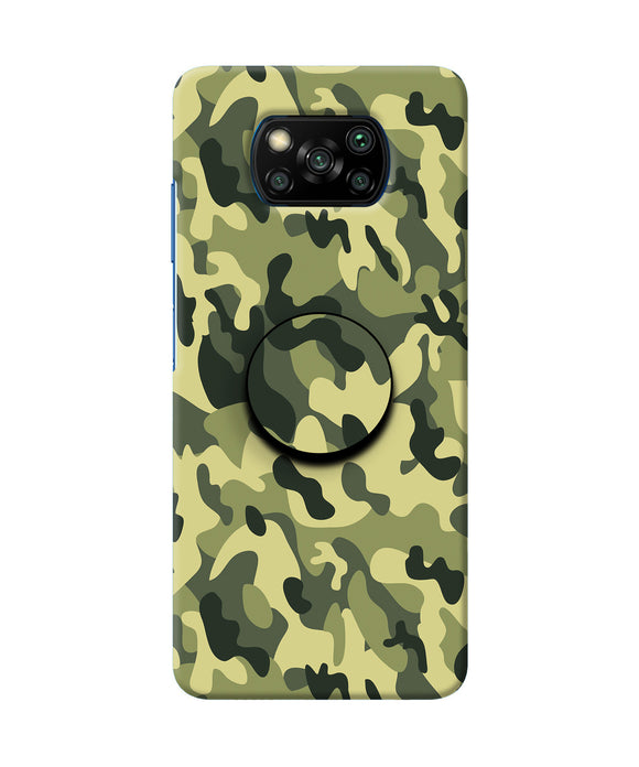 Camouflage Poco X3/X3 Pro Pop Case