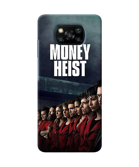 Money Heist Team Money Heist Poco X3/X3 Pro Back Cover