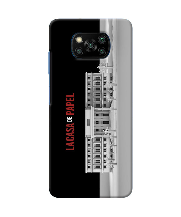 Money Heist Bank Of Spain Poco X3/X3 Pro Back Cover