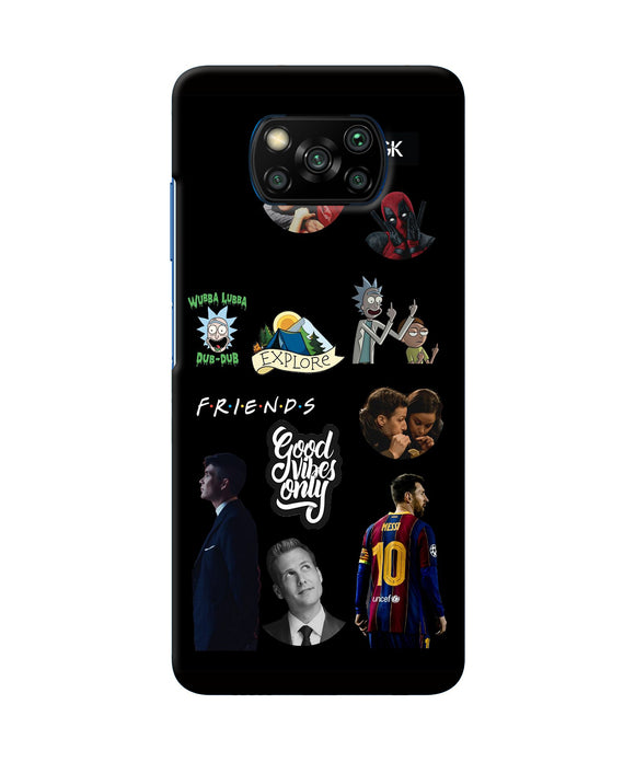 Positive Characters Poco X3/X3 Pro Back Cover