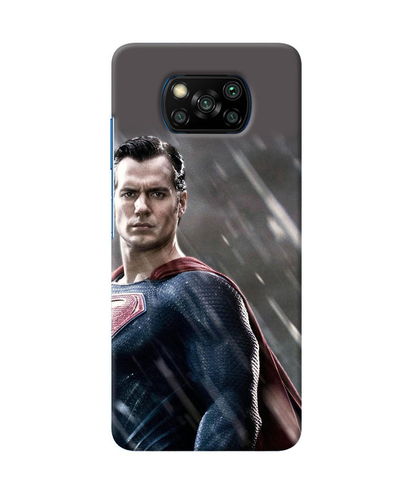 Superman Man Of Steel Poco X3/X3 Pro Back Cover