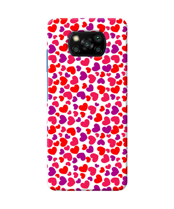 Heart Print Poco X3/X3 Pro Back Cover