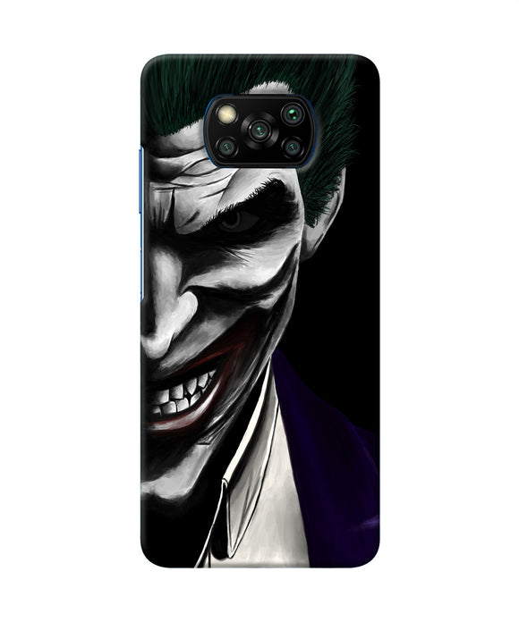 The Joker Black Poco X3/X3 Pro Back Cover