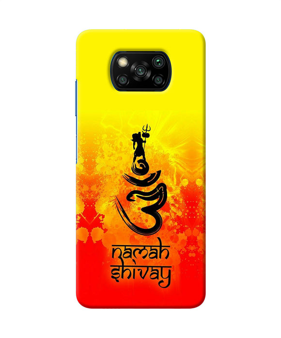 Om Namah Shivay Poco X3/X3 Pro Back Cover