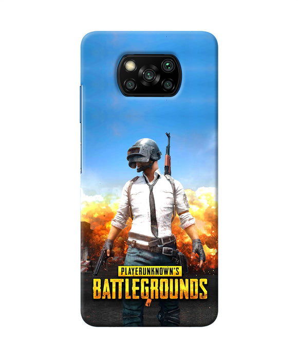 Pubg Poster Poco X3/X3 Pro Back Cover