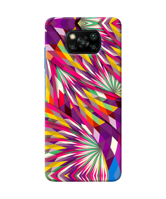 Abstract Colorful Print Poco X3/X3 Pro Back Cover