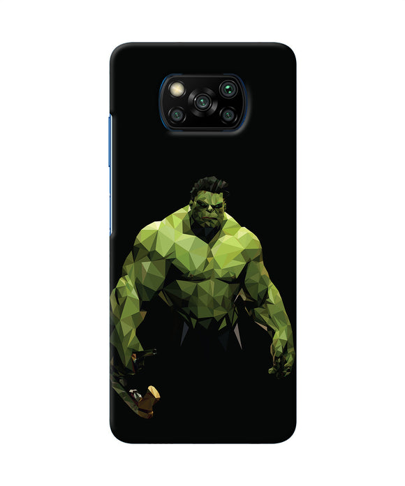 Abstract Hulk Buster Poco X3/X3 Pro Back Cover