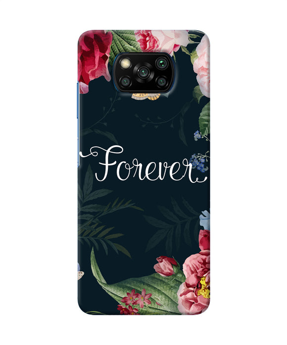 Forever Flower Poco X3/X3 Pro Back Cover