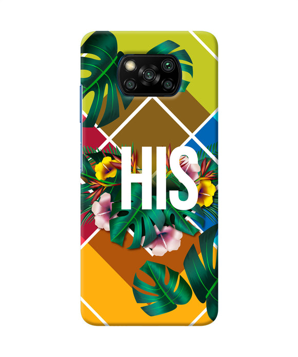 His Her One Poco X3/X3 Pro Back Cover