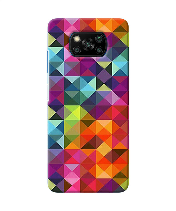 Abstract Triangle Pattern Poco X3/X3 Pro Back Cover