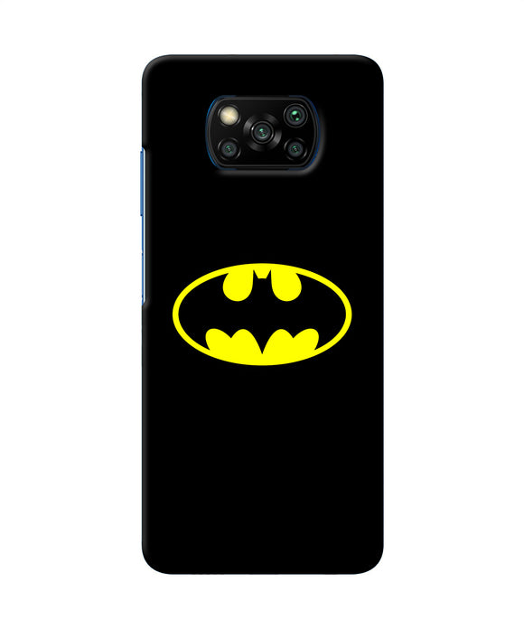 Batman Logo Poco X3/X3 Pro Back Cover