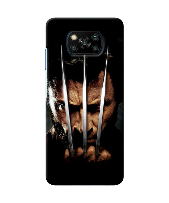 Wolverine Poster Poco X3/X3 Pro Back Cover
