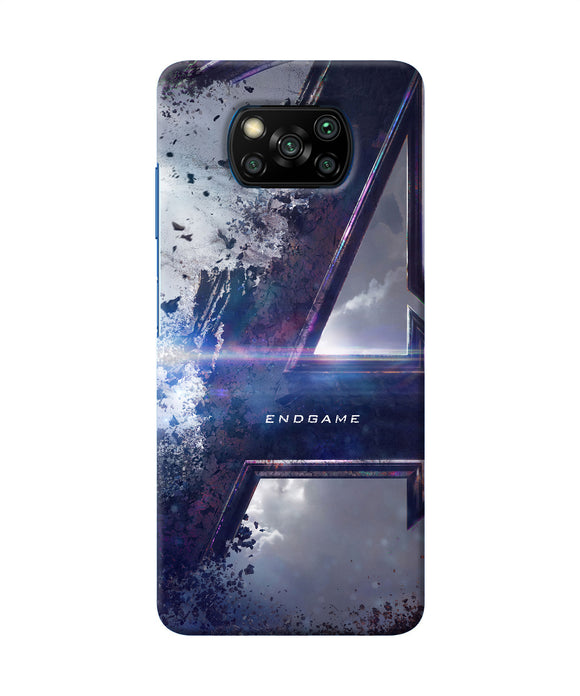 Avengers End Game Poster Poco X3/X3 Pro Back Cover