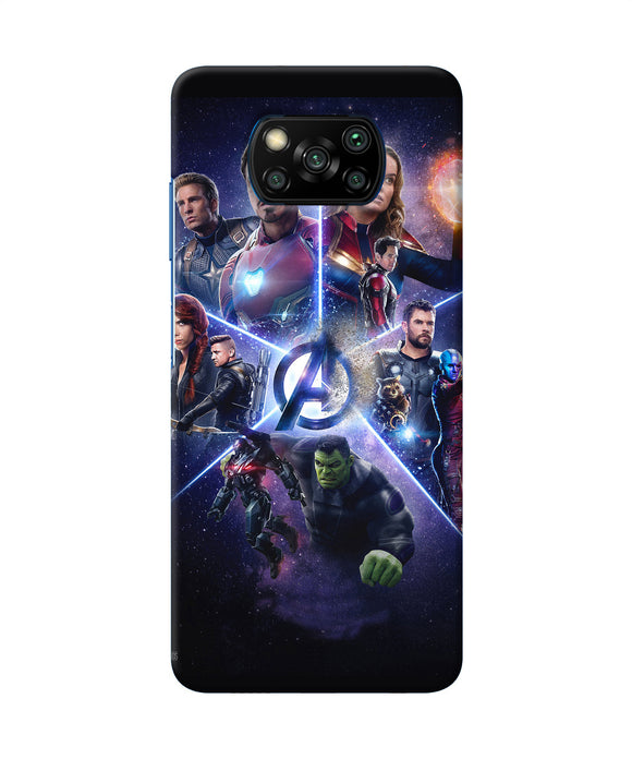Avengers Super Hero Poster Poco X3/X3 Pro Back Cover