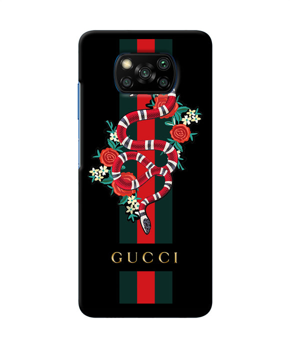 Gucci Poster Poco X3/X3 Pro Back Cover