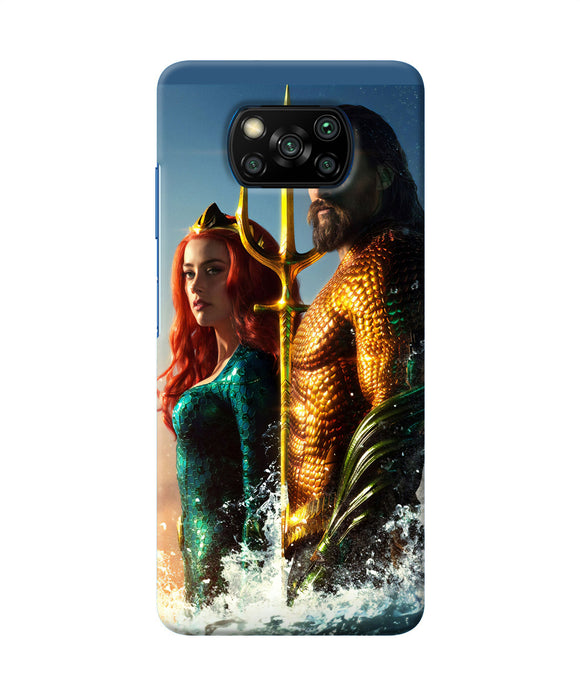 Aquaman Couple Poco X3/X3 Pro Back Cover