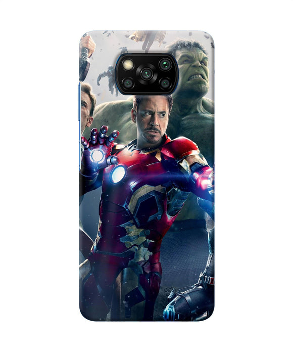 Avengers Space Poster Poco X3/X3 Pro Back Cover