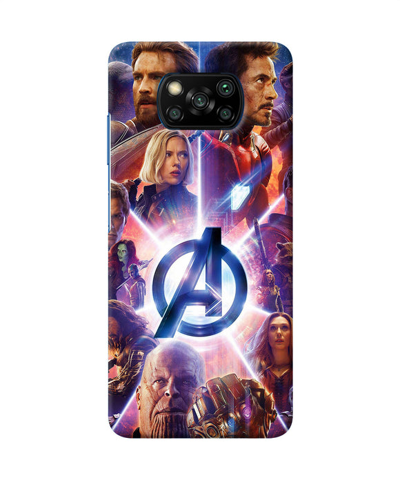 Avengers Poster Poco X3/X3 Pro Back Cover