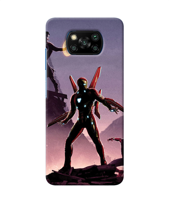 Ironman On Planet Poco X3/X3 Pro Back Cover