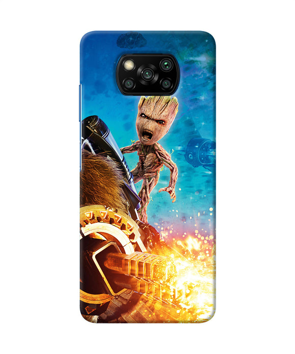 Groot Angry Poco X3/X3 Pro Back Cover