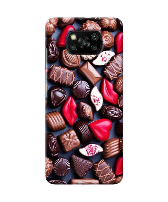 Valentine Special Chocolates Poco X3/X3 Pro Back Cover