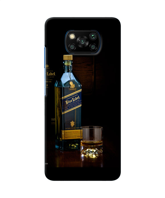 Blue Lable Scotch Poco X3/X3 Pro Back Cover