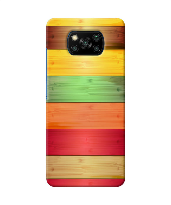 Wooden Colors Poco X3/X3 Pro Back Cover