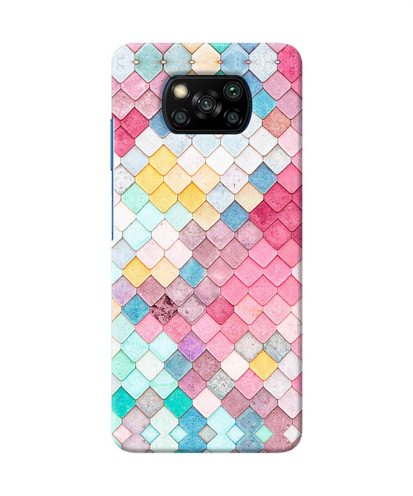 Colorful Fish Skin Poco X3/X3 Pro Back Cover
