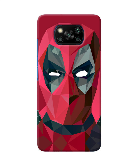 Abstract Deadpool Full Mask Poco X3/X3 Pro Back Cover