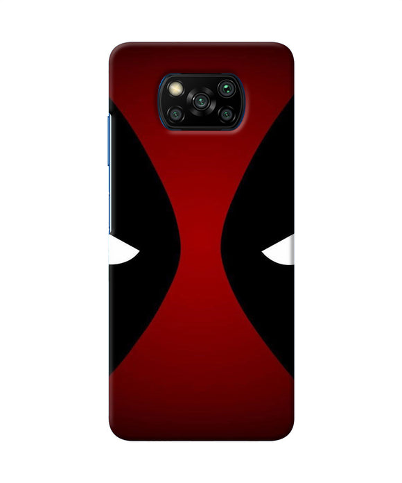 Deadpool Eyes Poco X3/X3 Pro Back Cover
