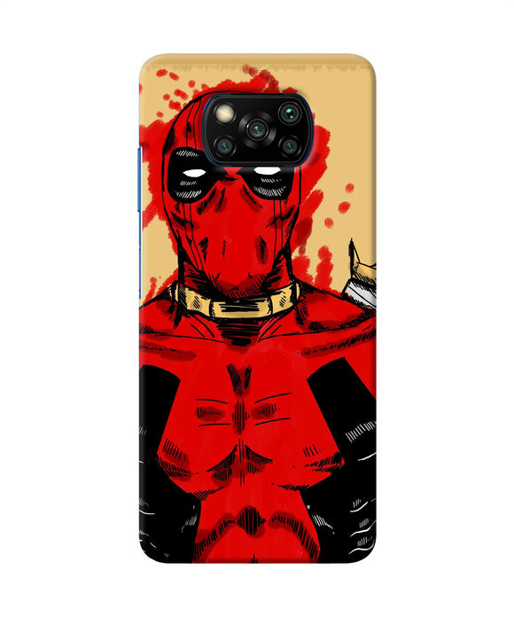 Blooded Deadpool Poco X3/X3 Pro Back Cover