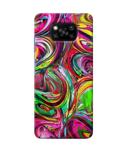 Abstract Colorful Ink Poco X3/X3 Pro Back Cover