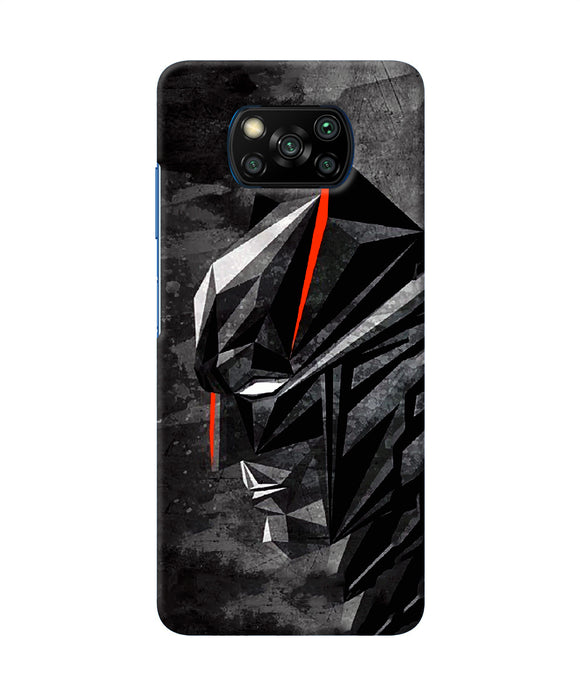 Batman Black Side Face Poco X3/X3 Pro Back Cover