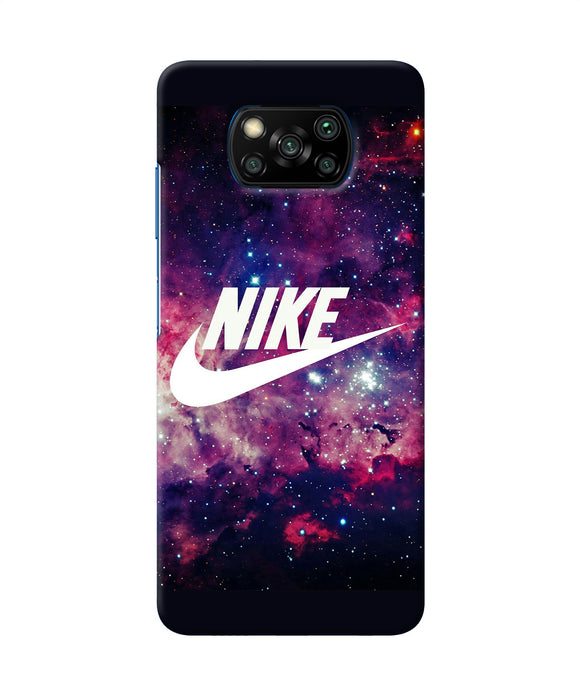 Nike Galaxy Logo Poco X3/X3 Pro Back Cover