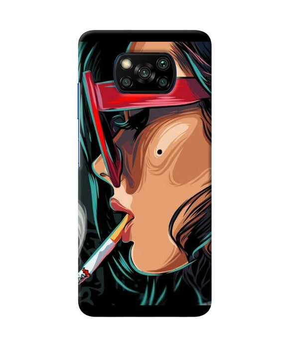Smoking Girl Poco X3/X3 Pro Back Cover