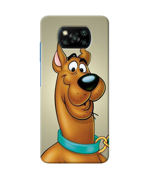 Scooby Doo Dog Poco X3/X3 Pro Back Cover