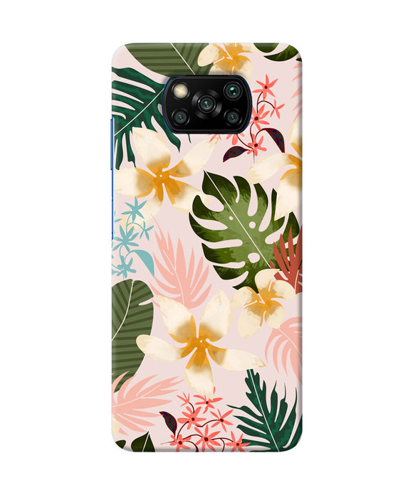 Leaf Print Poco X3/X3 Pro Back Cover