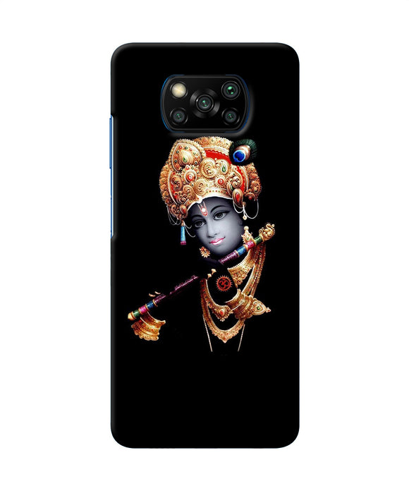 Lord Krishna With Fluet Poco X3/X3 Pro Back Cover