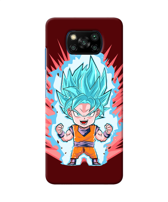 Goku Little Character Poco X3/X3 Pro Back Cover