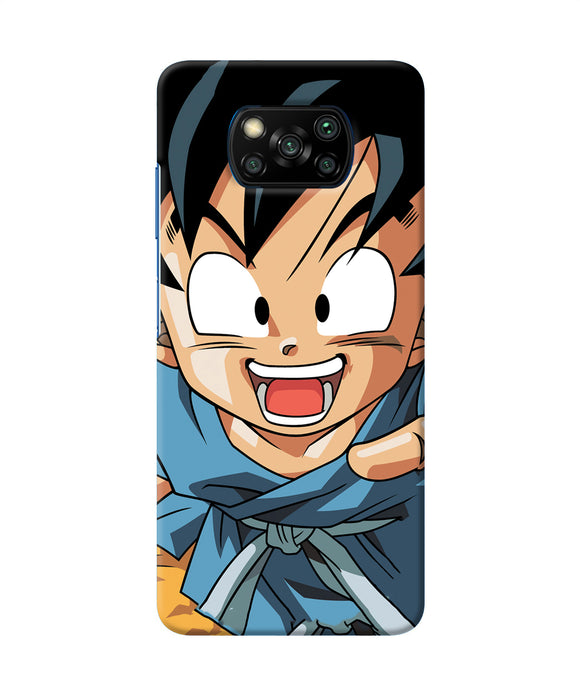 Goku Z Character Poco X3/X3 Pro Back Cover
