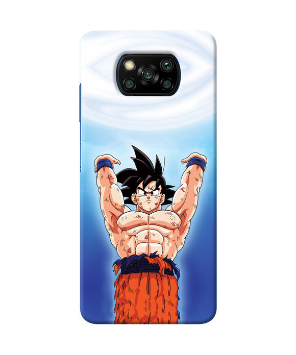 Goku Super Saiyan Power Poco X3/X3 Pro Back Cover