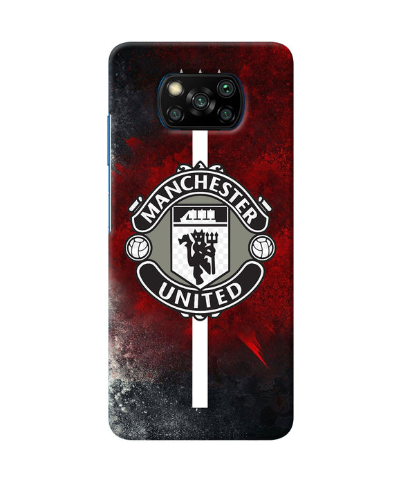 Manchester United Poco X3/X3 Pro Back Cover