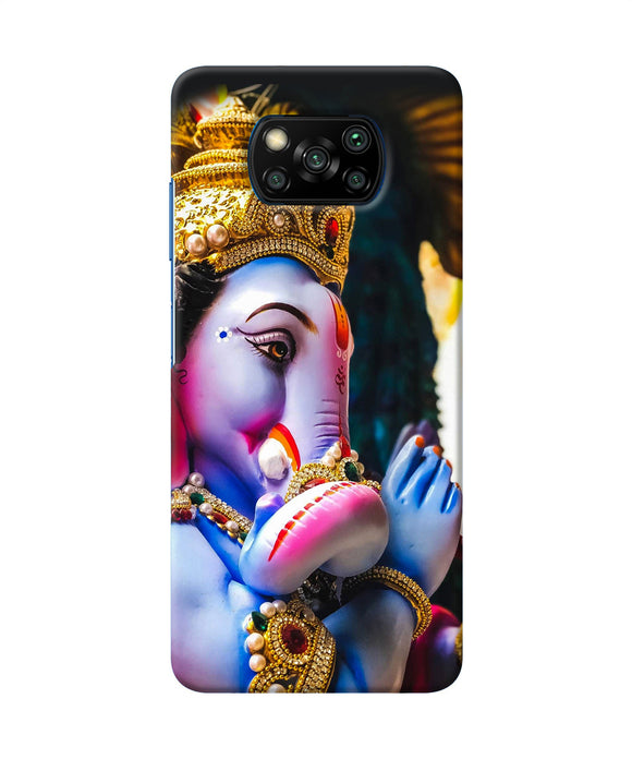 Lord Ganesh Statue Poco X3/X3 Pro Back Cover