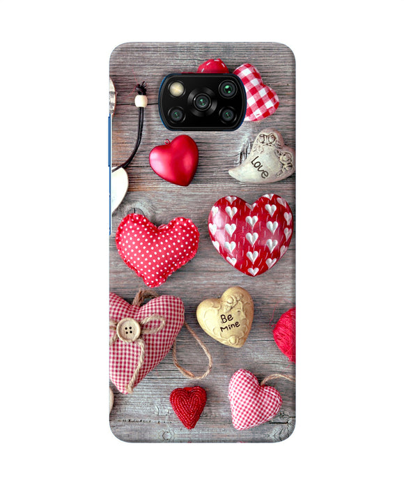 Heart Gifts Poco X3/X3 Pro Back Cover