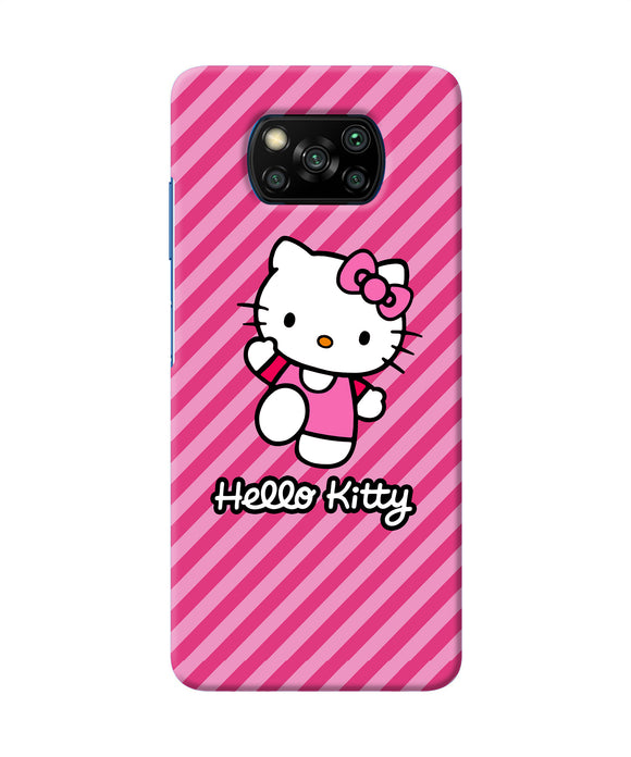 Hello Kitty Pink Poco X3/X3 Pro Back Cover